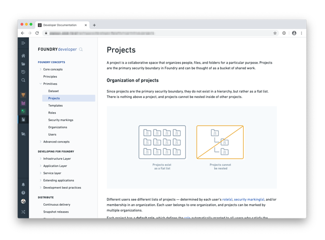 Security documentation