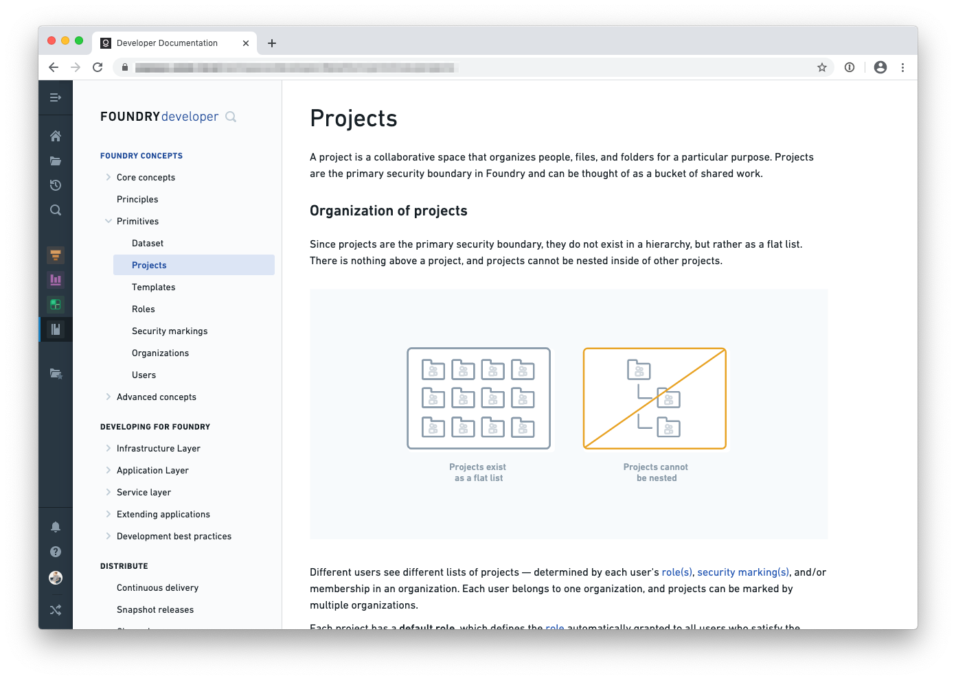 Platform security documentation