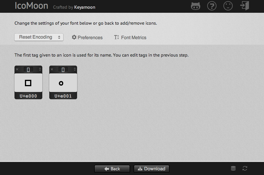 IcoMoon App